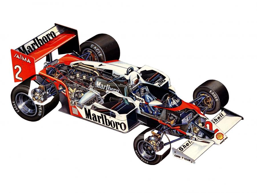  McLaren MP4-2B 1985 года  (фото 5 из 5)